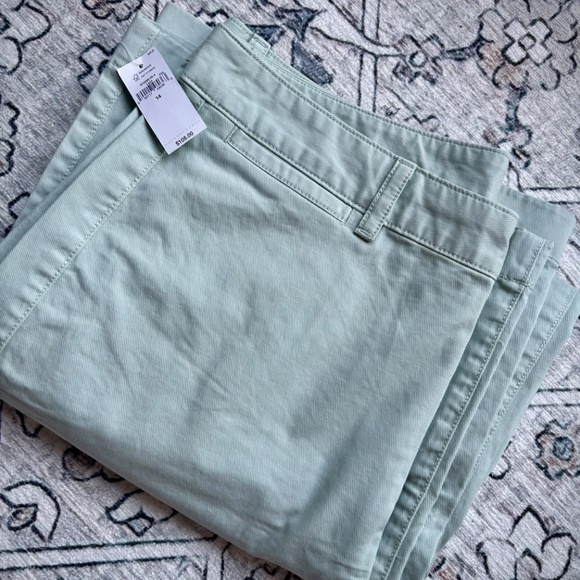 Gap wide legs pants - Mint green size 14 - Picture 2 of 4